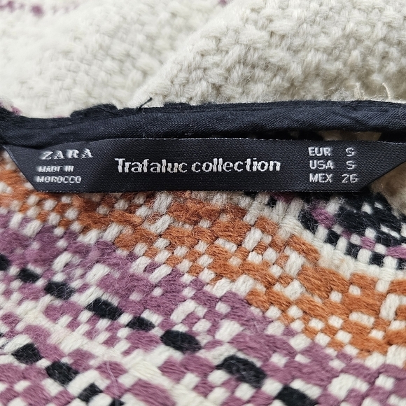 ZARA Boucle Nubby Tassel Sweater Dress in S - Picture 5 of 7